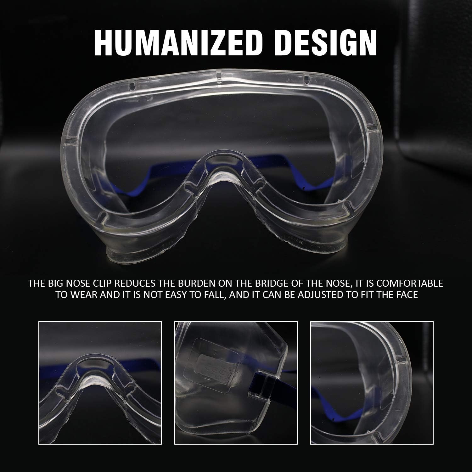 0509 Safety Goggles, Technic Safety Goggles Protection for Classroom Home & Workplace Prevent The Impact of Dust Droplets Gas Protection Glass DeoDap 0509 Safety Goggles, Technic Safety Goggles Protection for Classroom Home & Workplace Prevent The Impact of Dust Droplets Gas Protection Glass DeoDap